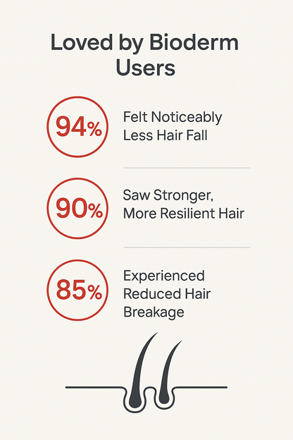 Bioderm Anti Hair Fall Shampoo | Strengthen, Nourish & Revitalize Your Hair