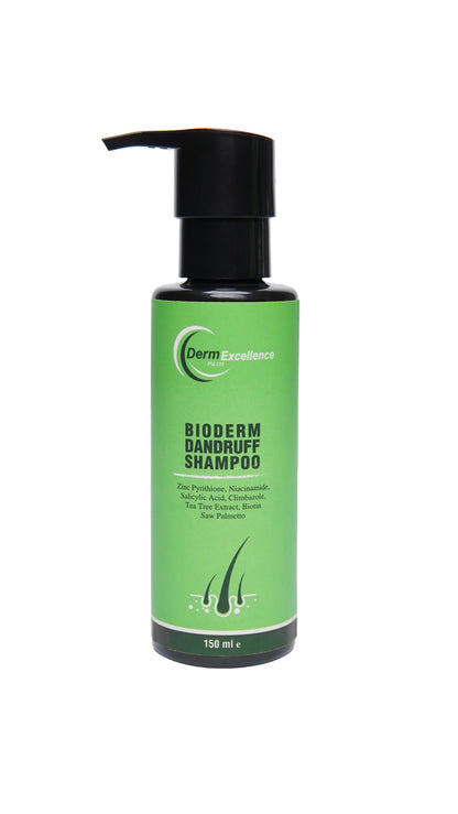 Bioderm Anti Dandruff Shampoo | Advanced Flake Control & Scalp Purifying Formula
