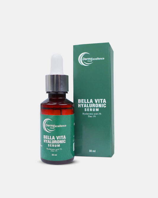 Bella Vita Hyaluronic Serum | Deep Hydration, Skin Plumping & Brightening Formula