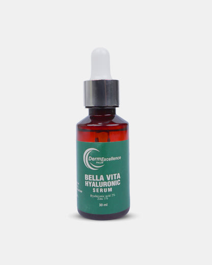 Bella Vita Hyaluronic Serum | Deep Hydration, Skin Plumping & Brightening Formula